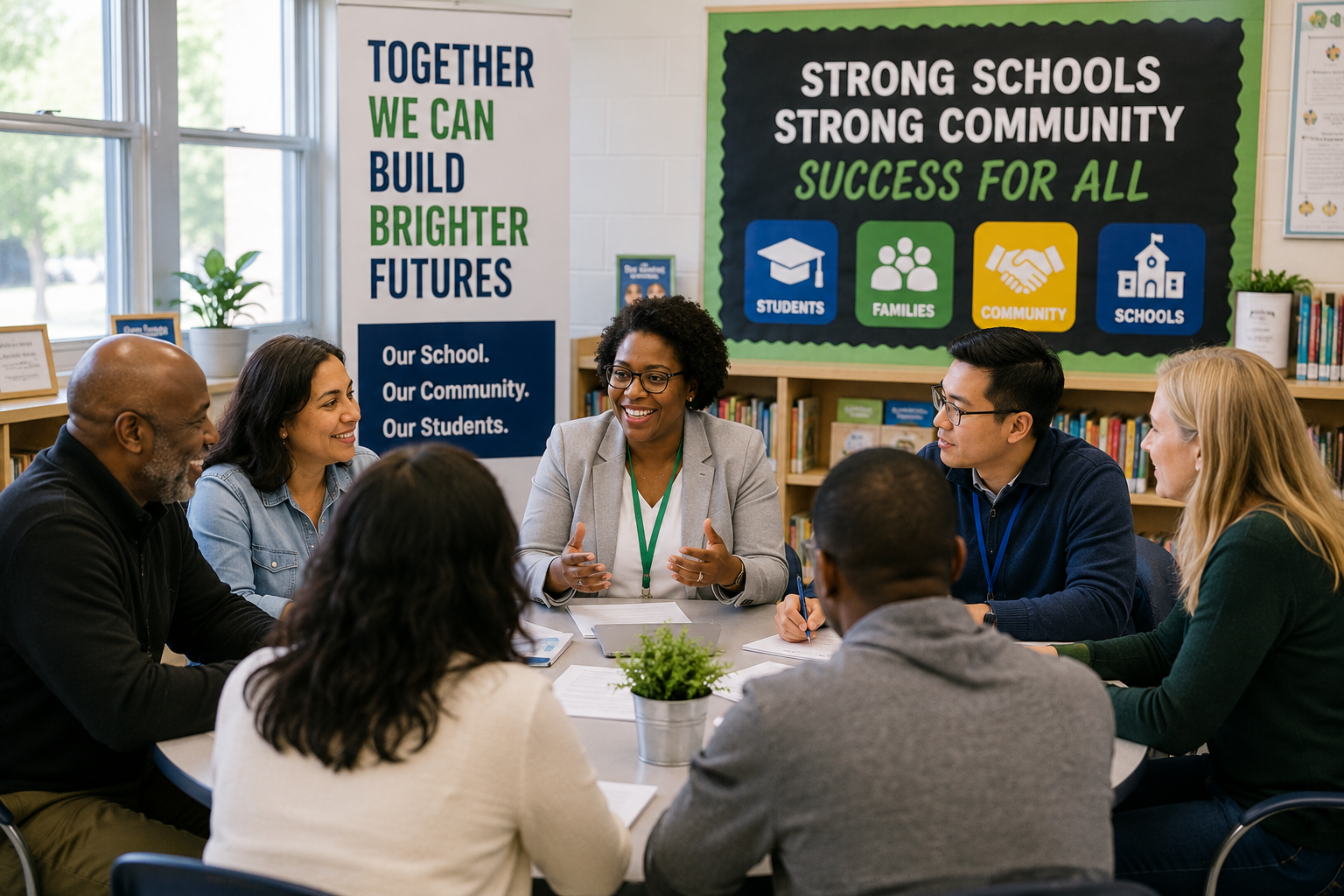 Community Voices. Student Success. A Future Built Together.